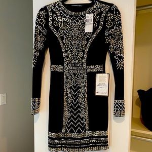 Evening beaded dress